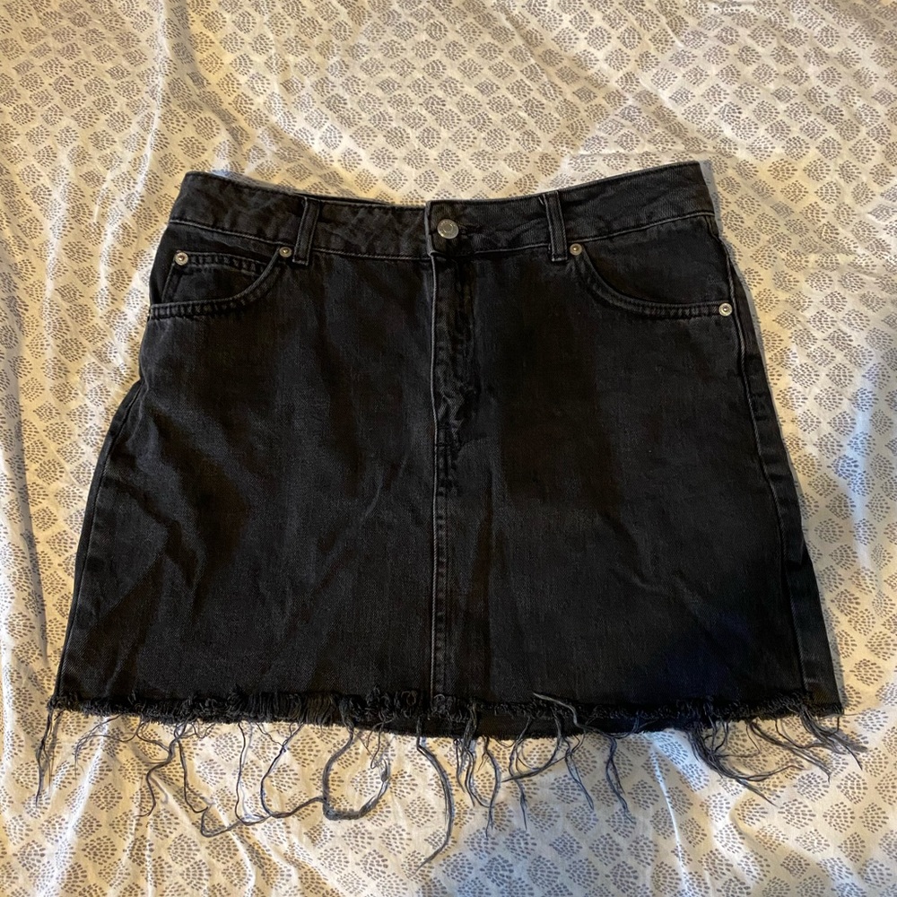 TOPSHOP Denim skirt
